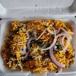 Chicken biryani