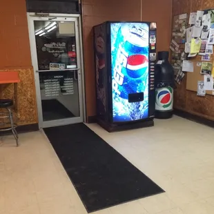 The drink machine