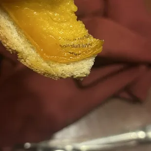 Burnt wrapper