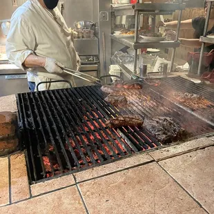 Mesquite grill