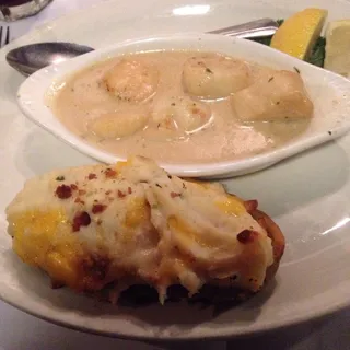 Sautéed Scallops in Chardonnay Cream Sauce