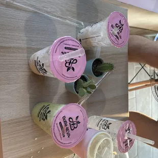 All the drinks he gave us