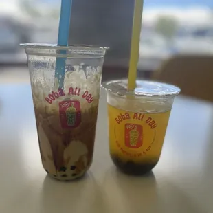 Boba small and large side by side.