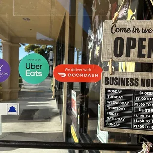 Boba &amp; Beyond: hours of operation