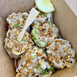 06.23.24 Desiree's yummy Shumai at the Mahany Park Farmers Market