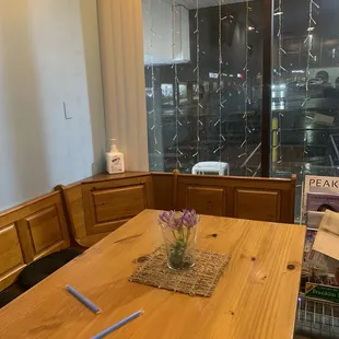 interior, sushi and sashimi