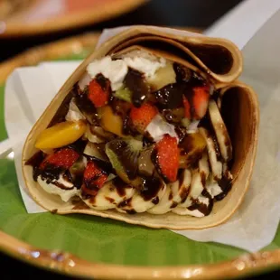 Nutella Fruit Supreme Sundae