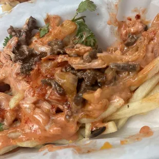 Bulgogi Kimchi Fries