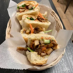 Bourbon chicken viet po boy