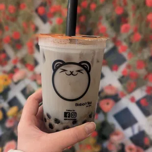 Taro-Coconut with Oolong tea