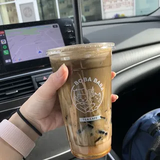 Hojicha Latte-Iced