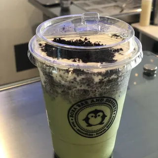 Green Tea Oreo Cheesecake