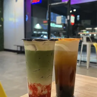 Jasmine Green Tea with Sea Cream(Large)
