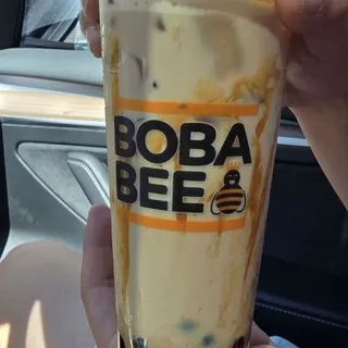 Caramel Black Milk Tea(Large)-Non Dairy