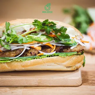 Grilled Beef Banh Mi
