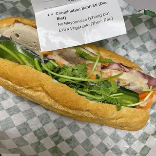 B1. Combination Cold Cut Banh Mi