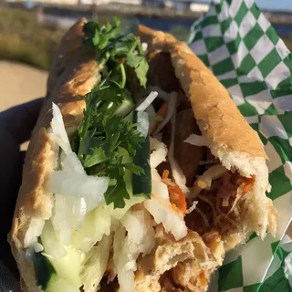B8. Lemongrass Tofu Banh Mi (Vegan)