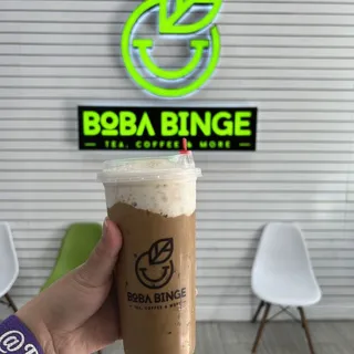 C4. Vietnamese Coffee with Condensed Milk and Salted Cream Cheese