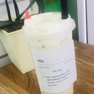 Tea with Salted Cream Cheese