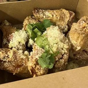 Honey Garlic Parmeson Wings
