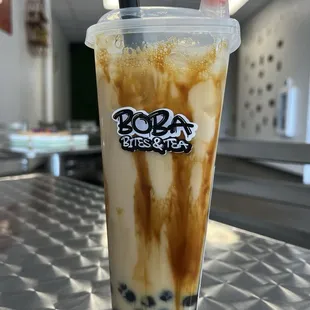 Tiger Fresh Milk Boba