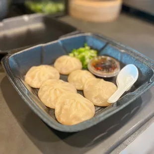 Beef soup Dumplings.