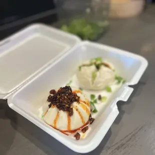 Spicy Pork Bao and pork bao