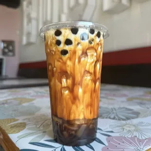 Brown sugar milk tea.