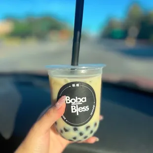 jasmine milk tea with boba! the ultimate benchmark