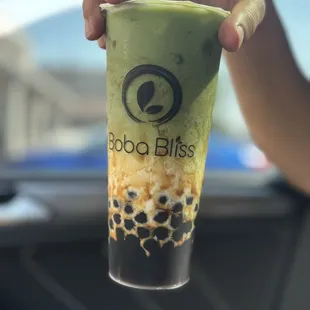 Matcha Brown Sugar Latte