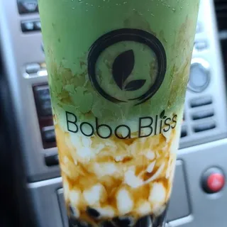 Matcha Brown Sugar Pearl Latte