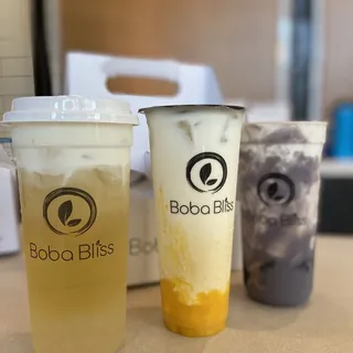 Natural Taro Ube Latte