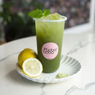 Matcha lemonade