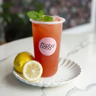 Guava lemon fruit tea