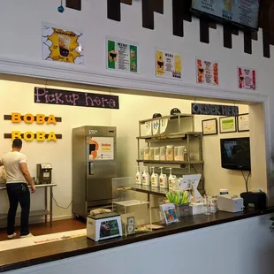 Front counter