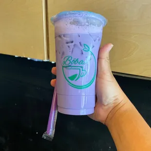 Taro milk tea