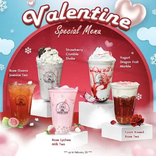 Valentine Special Menu