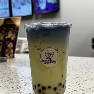 a cup of boba