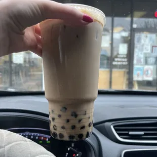 Cappuccino boba