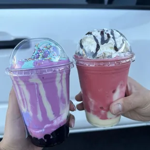 The mars special and red velvet