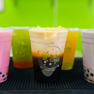 Try our variety of delicious bubble tea at BOBA CASA.
