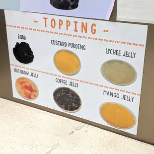 Toppings