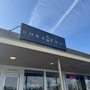 outside