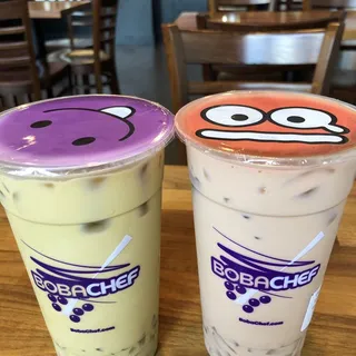 Iced Matcha Thai Tea