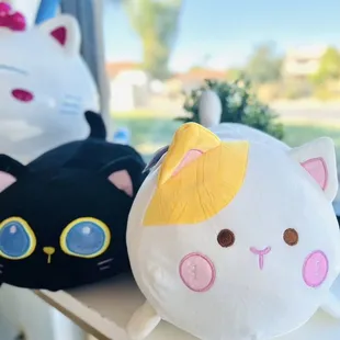 Sleep sweet with a cute plushie? 
Our 2 new Boba CuCue sleeping plushies are available in all 5 locations ‍ Come and hug one to home?