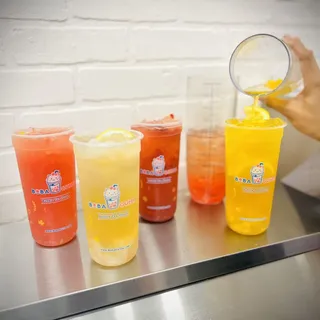 Peach Oolong Smash Tea