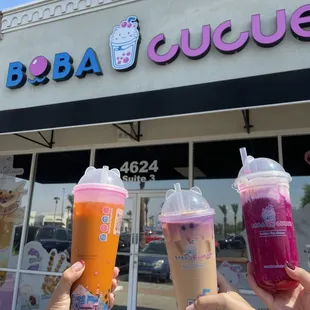 Thai milk tea  Royal milk tea  Dragon fruit