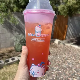 Watermelon Smash Green Tea
