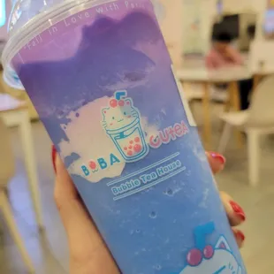 Sky-Blue Freezy Cloud.