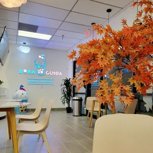 Cute decor, as always.